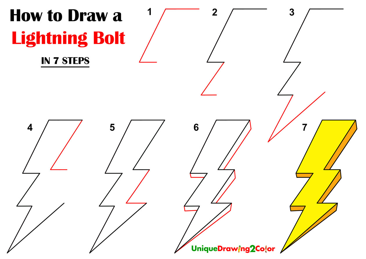 How To Make A Lightning Bolt Cosby Ansuchan