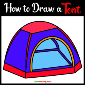 How to Draw a Tent