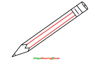 How to Draw a Pencil Step 6