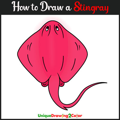 How to Draw a Stingray